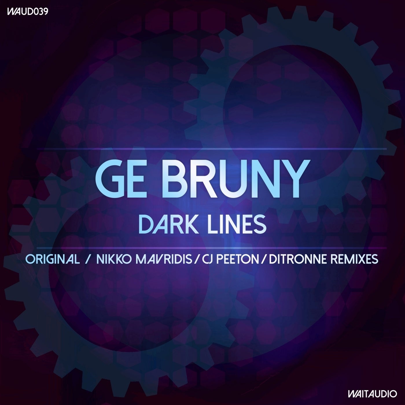 Ge Bruny - Dark Lines (Remix Edition) [WAUD0039]